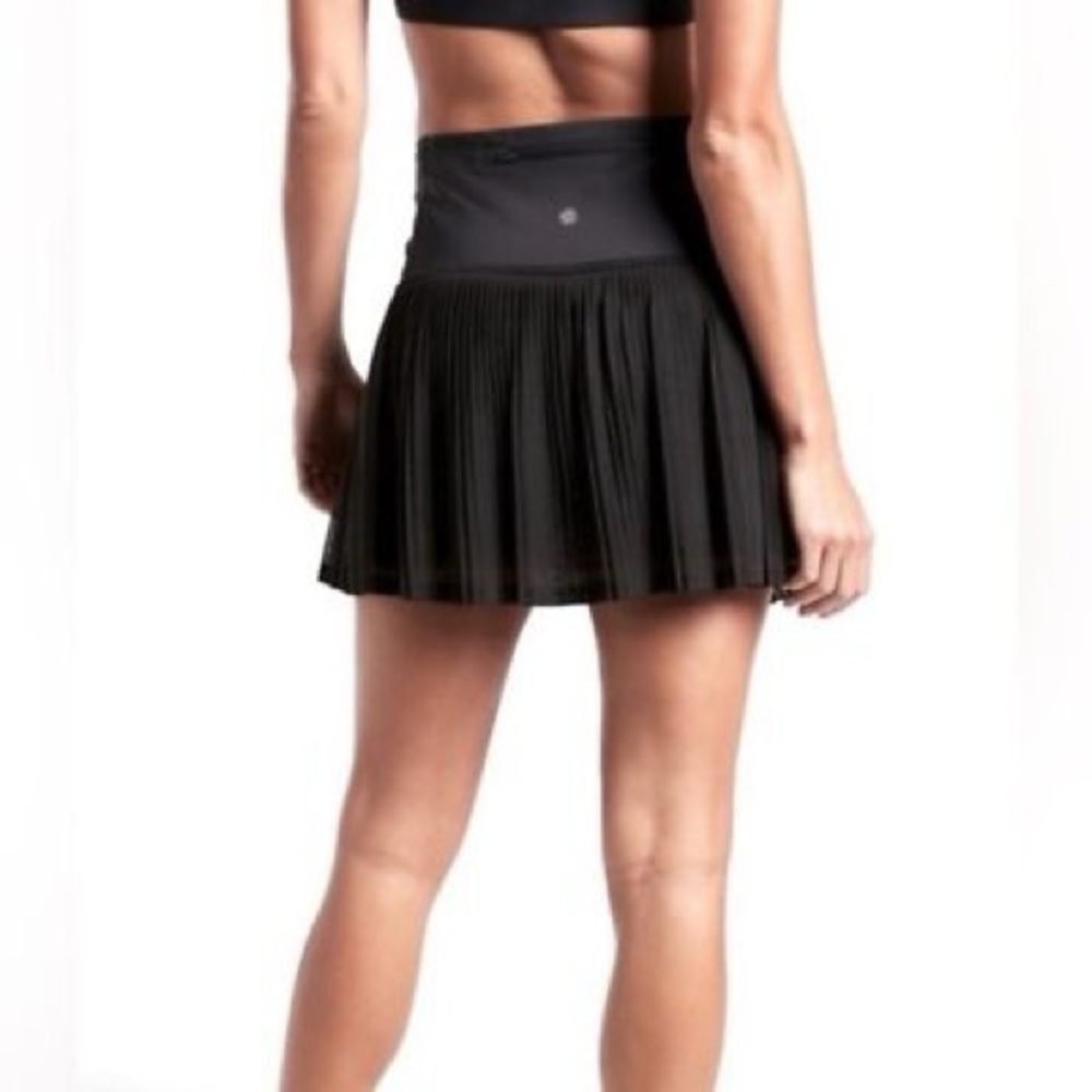 Athleta Black Backspin Skort SIZE XL